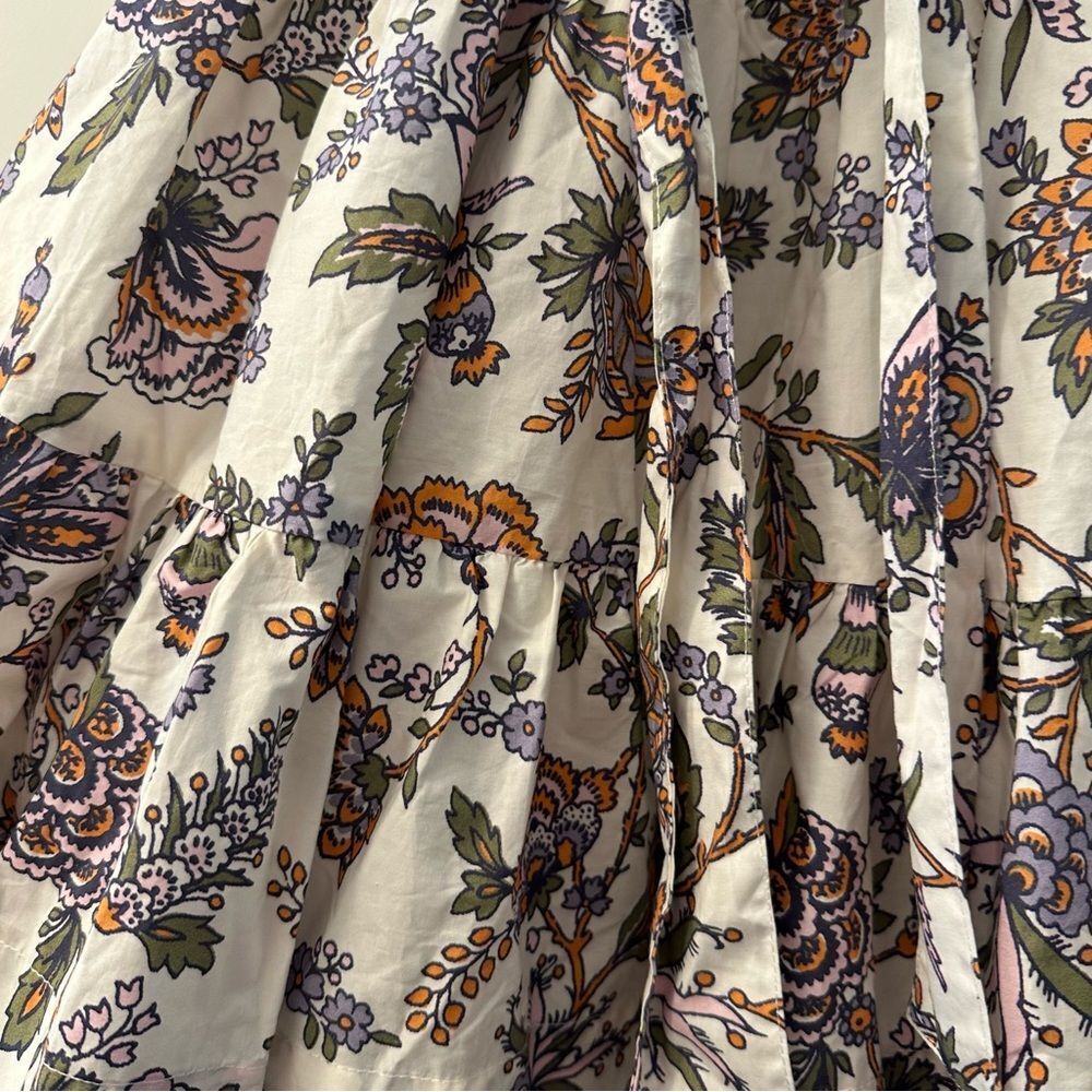 Hermoza Louisa Tunic Short Sleeve Floral Dress Size Large - Picture 6 of 14
